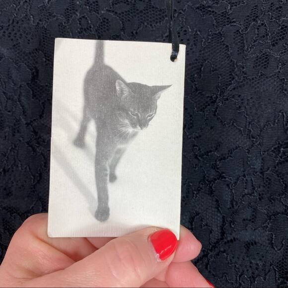 ISABEL de PEDRO BLACK LACE TUBE SKIRT NWT 6 - Picture 10 of 11